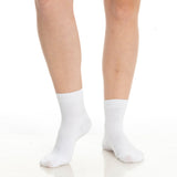 Castlebeard Men’s & Women’s Bamboo Diabetic Ankle Socks 4-Pack, view 4