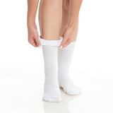 Castlebeard Men’s & Women’s Bamboo Diabetic Crew Socks 4-Pack, view 3