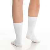 Castlebeard Men’s & Women’s Bamboo Diabetic Crew Socks 4-Pack, view 4
