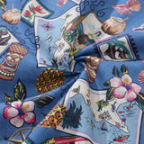 Castlebeard Men's 1970s Vintage Hawaiian Shirt Button-down Short Sleeve Aloha Beach Shirt By Amy, view 6
