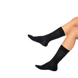 Castlebeard Men's Cotton Crew Socks 6-Pack, Solid Dark Tones, view 5