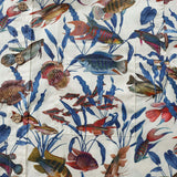 Castlebeard Men's Fish Shirt Button Down Tropical Hawaiian Shirts For Men Short Sleeve Aloha Shirt Nature Collector By Amy, view 3