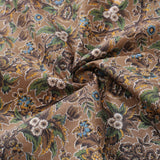 Castlebeard Men's Hawaiian Shirt Autumn Colors Print Cotton Button-down Short Sleeve Aloha Shirt By Amy, view 6
