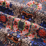 Castlebeard Men's Hawaiian Shirt Blossoms of Antiquity Print 1940s Vintage Short Sleeve Aloha Shirt By Amy, view 5