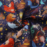 Castlebeard Men's Hawaiian Shirt Embrace the Seasons Zodiacs By Catherine Rowe Cotton Button-down Short Sleeve Aloha Shirt, view 6