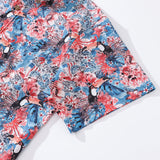 Castlebeard Men's Hawaiian Shirt Exotic Toucan Print By Maya Fatha Cotton Button-down Short Sleeve Aloha Shirt, view 4