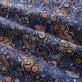 Castlebeard Men's Hawaiian Shirt Floral Series 4 Print Cotton Button-down Short Sleeve Aloha Shirt By Sun, view 5