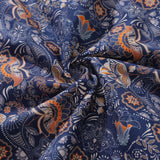 Castlebeard Men's Hawaiian Shirt Floral Series 4 Print Cotton Button-down Short Sleeve Aloha Shirt By Sun, view 6