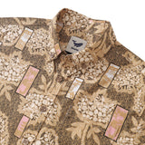 Castlebeard Men's Hawaiian Shirt Good Fortune Has Come Cotton Button-down Short Sleeve Aloha Shirt By Yakima, view 2