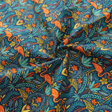 Castlebeard Men's Hawaiian Shirt Joyful Jungle Print By Cassandra O'Leary Cotton Button-down Short Sleeve Aloha Shirt, view 6