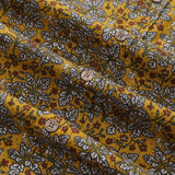 Castlebeard Men's Hawaiian Shirt Leaves and Flowers Print Cotton Button-down Short Sleeve Aloha Shirt By Yakima, view 5