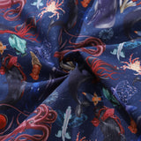 Castlebeard Men's Hawaiian Shirt Leviathan Showdown Print Cotton Button-down Short Sleeve Aloha Shirt By Sun, view 6