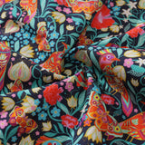 Castlebeard Men's Hawaiian Shirt Magic Garden Birds By Car Pintos Print Cotton Button-down Short Sleeve Aloha Shirt, view 6