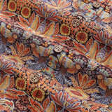 Castlebeard Men's Hawaiian Shirt Mystical Garden Print Cotton 1940s Vintage Short Sleeve Aloha Shirt By Sylvia, view 5