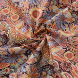 Castlebeard Men's Hawaiian Shirt Mystical Garden Print Cotton 1940s Vintage Short Sleeve Aloha Shirt By Sylvia, view 6