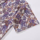 Castlebeard Men's Hawaiian Shirt Precious Undersea World By Andrea Leonelli Cotton Button-down Short Sleeve Aloha Shirt, view 4