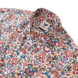 Castlebeard Men's Hawaiian Shirt Rural Charm Print Cotton Button-down Short Sleeve Aloha Shirt By Amy, view 2