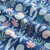 Castlebeard Men's Hawaiian Shirt Seaside Print By Luova Flow Cotton Button-down Short Sleeve Aloha Shirt, view 5