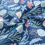 Castlebeard Men's Hawaiian Shirt Seaside Print By Luova Flow Cotton Button-down Short Sleeve Aloha Shirt, view 6