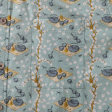 Castlebeard Men's Hawaiian Shirt Tea Ceremony By ME.COCO.DESIGN Cotton Button-down Short Sleeve Aloha Shirt, view 3