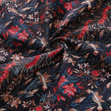 Castlebeard Men's Hawaiian Shirt The Genus Iris Print Cotton Button-down Short Sleeve Aloha Shirt By Amy, view 6