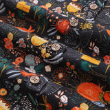 Castlebeard Men's Hawaiian Shirt The Secret Garden Print By Lucille Pattern Cotton Button-down Short Sleeve Aloha Shirt, view 5