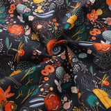 Castlebeard Men's Hawaiian Shirt The Secret Garden Print By Lucille Pattern Cotton Button-down Short Sleeve Aloha Shirt, view 6