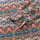 Castlebeard Men's Hawaiian Shirt Tropical Groove Cotton Button-down Long Sleeve Aloha Shirt By Amy, view 5