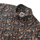 Castlebeard Men's Hawaiian Shirt Vintage Cotton Button-down Short Sleeve Aloha Shirt By Julia Madoka, view 2