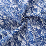 Castlebeard Men's Hawaiian Shirt Voyage of Discovery Print Cotton Button-down Short Sleeve Aloha Shirt By Amy, view 6