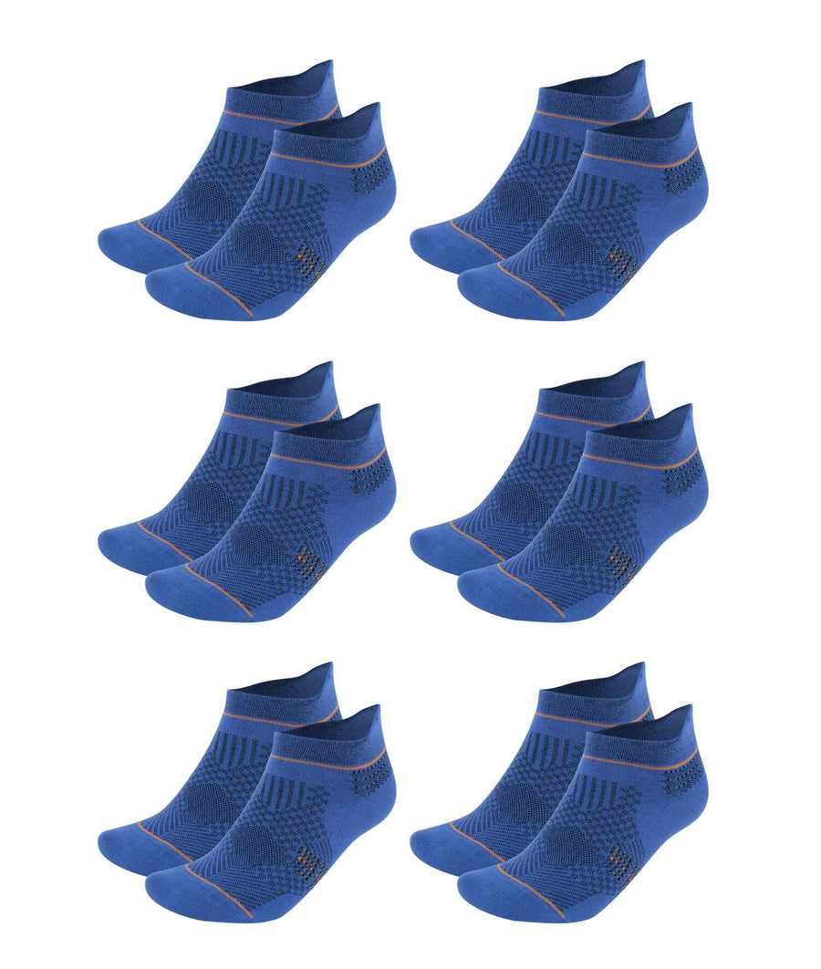 Castlebeard Men's & Women's Bamboo Ankle Socks 6-Pack