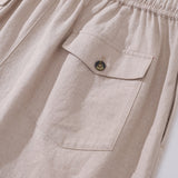 Castlebeard Mid-Rise Straight Bermuda 8-10 Inch Shorts - FLAXEN Version 2.0, view 5