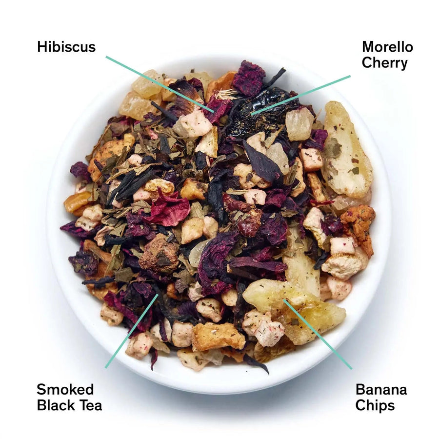 Castlebeard Mojave - Smoky Hibiscus Cherry Tea (Very Low Caffeine)