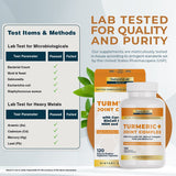 Castlebeard Nature’s Lab Gold Turmeric + Joint Complex - 120 Capsules, view 5