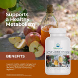Castlebeard Nature's Lab Apple Cider Vinegar with Chromium - 120 Capsules, view 4