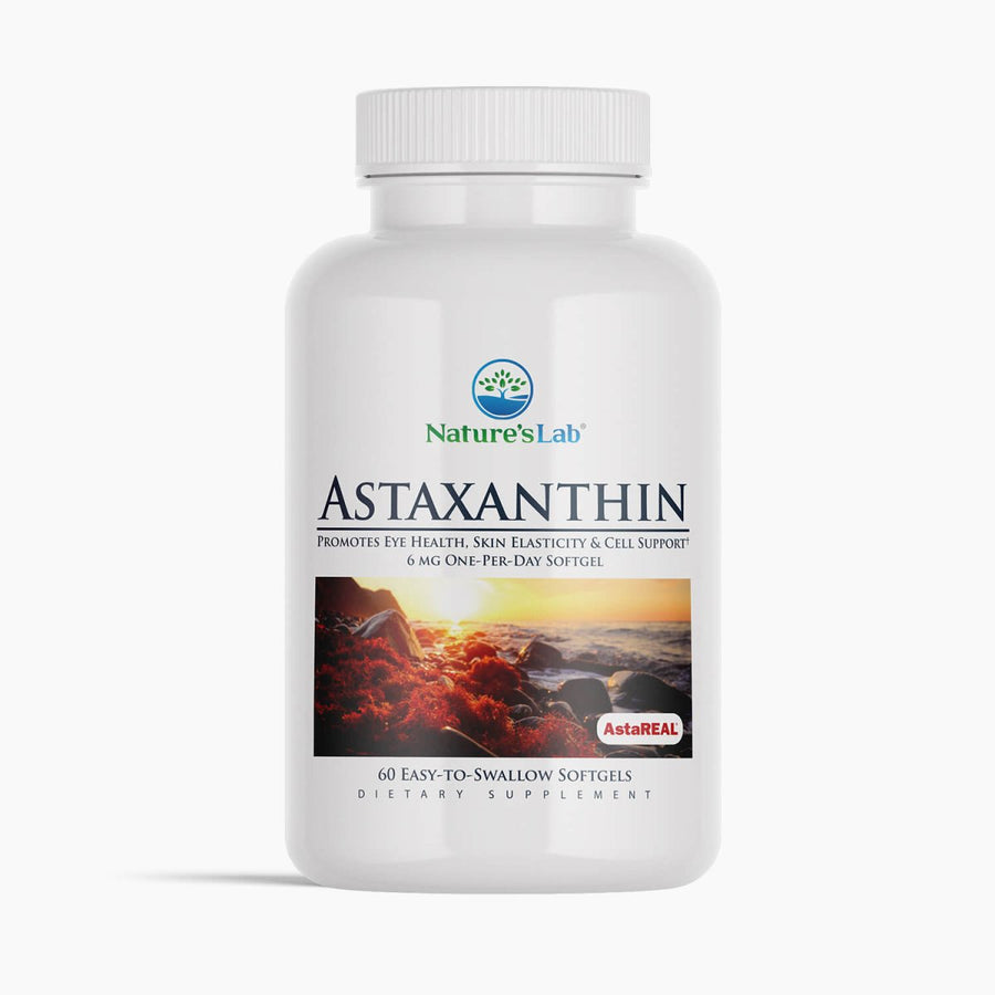 Castlebeard Nature's Lab AstaREAL Astaxanthin 6 mg - 60 Softgels