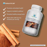 Castlebeard Nature's Lab Ceylon Cinnamon 1,200 mg - 120 Capsules, view 3