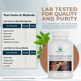 Castlebeard Nature's Lab Ceylon Cinnamon 1,200 mg - 120 Capsules, view 4