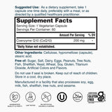 Castlebeard Nature's Lab CoQ10 200 mg - 60 Capsules, view 2