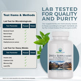 Castlebeard Nature's Lab DHEA Supplement 50 mg - 300 Capsules, view 5