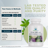 Castlebeard Nature's Lab DIM 300 mg - 120 Capsules, view 5