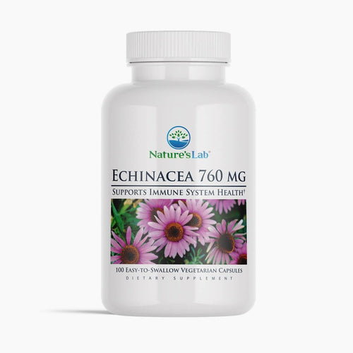 Castlebeard Nature's Lab Echinacea 760 mg - 100 Capsules