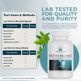 Castlebeard Nature's Lab EnZym Balance - 180 Capsules, view 4