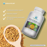 Castlebeard Nature's Lab Fenugreek 610 mg - 120 Capsules, view 3