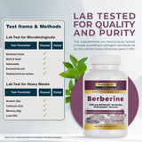 Castlebeard Nature's Lab Gold Berbevis® Berberine Phytosome™ Extract - 60 Capsules, view 5