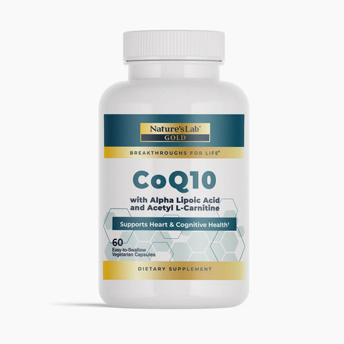 Castlebeard Nature's Lab Gold CoQ10 + Alpha Lipoic Acid + Acetyl L-Carnitine HCl