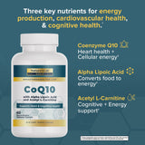 Castlebeard Nature's Lab Gold CoQ10 + Alpha Lipoic Acid + Acetyl L-Carnitine HCl, view 5