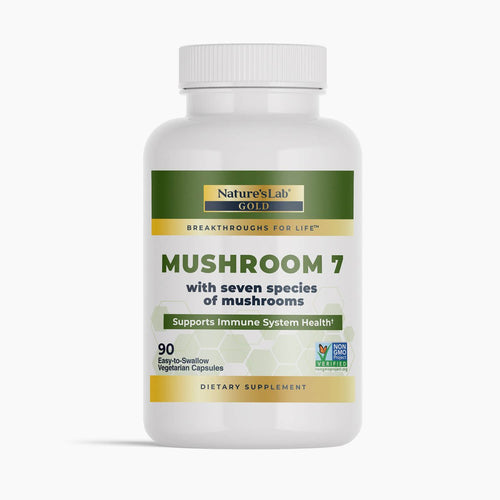 Castlebeard Nature's Lab Gold Mushroom 7 - 90 Capsules
