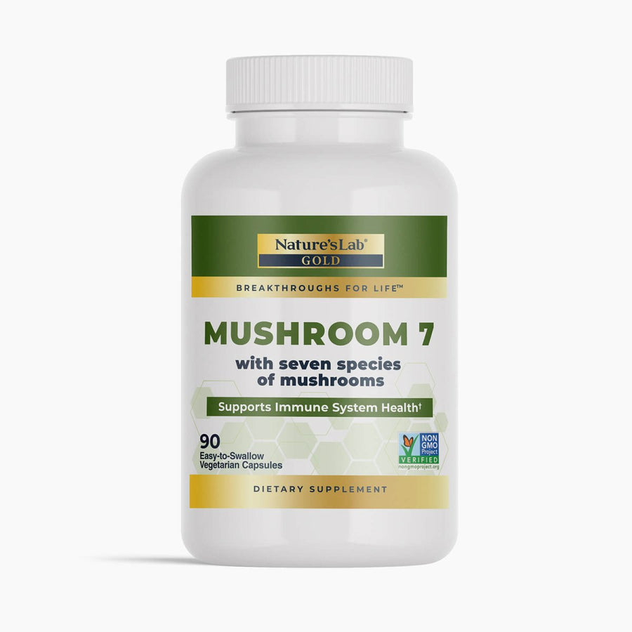 Castlebeard Nature's Lab Gold Mushroom 7 - 90 Capsules
