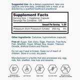 Castlebeard Nature's Lab Gold Potassium Citrate - 120 Capsules, view 2